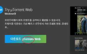 토렌트 유틸